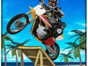 Beach Bike Stunts Game