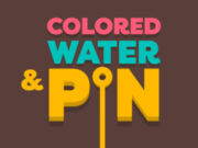 Colored Water & Pin