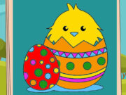 Coloring Book Easter