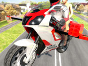 Flying Motorbike Driving Simulator