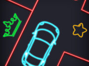 Neon car Puzzle