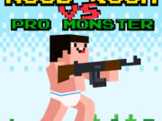 Noob Rush vs Pro Monsters