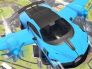 Real Sports Flying Car 3d