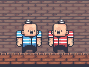 2 Player Red Blue Pirates