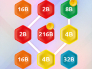 2048 Hex Chain Merge