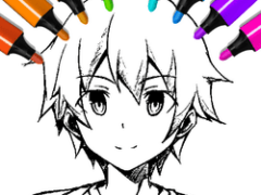 Anime Boys Coloring Pages