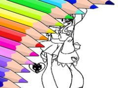 Anime Cat Girl Coloring Pages