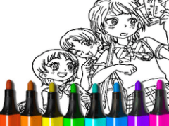 Anime Coloring Pages