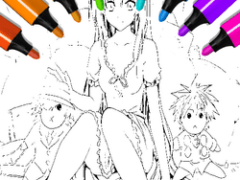 Anime Vampire Girl Coloring Pages