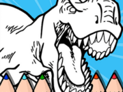 Coloring Dinosaurs for Kids