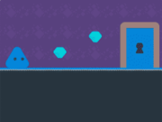 Enigmatic Blue Triangle