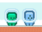 Green and Blue Cuteman