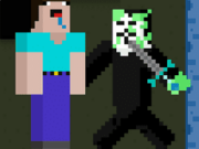 Noob vs Hacker Zombie