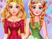 Princess Girls Spring Blossoms