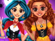 Rainbow Girls Halloween Salon