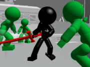Stickman Killing Zombie 3D