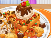 Yummy Waffle Ice Cream